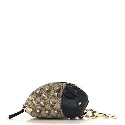Gucci GG Supreme Spiked Hedgehog Coin Purse 3 of 6
