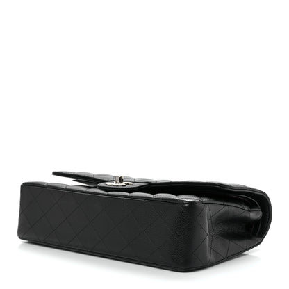 Chanel Caviar Quilted Medium Double Flap Black 10 of 14
