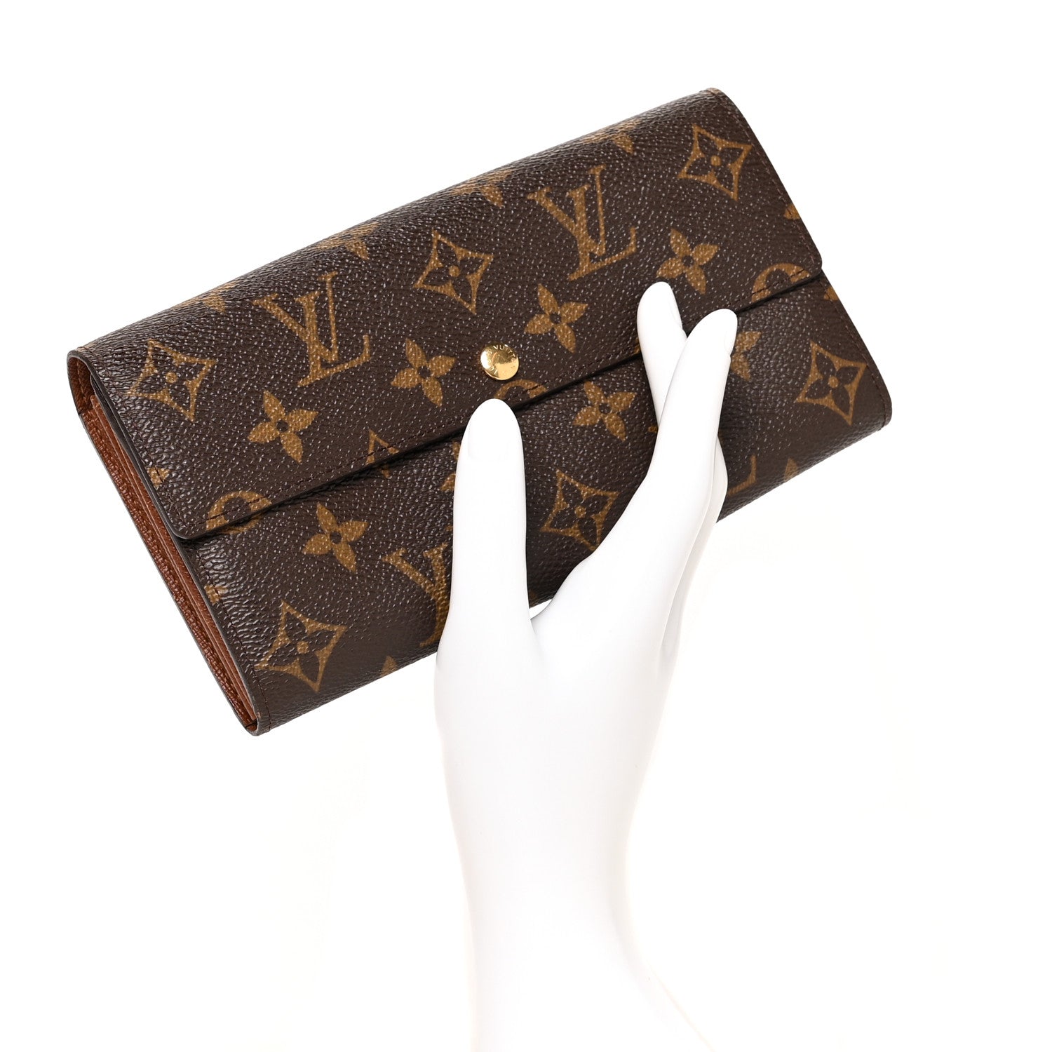 Louis Vuitton Monogram Sarah Wallet 2 of 10