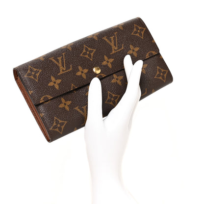 Louis Vuitton Monogram Sarah Wallet 2 of 10