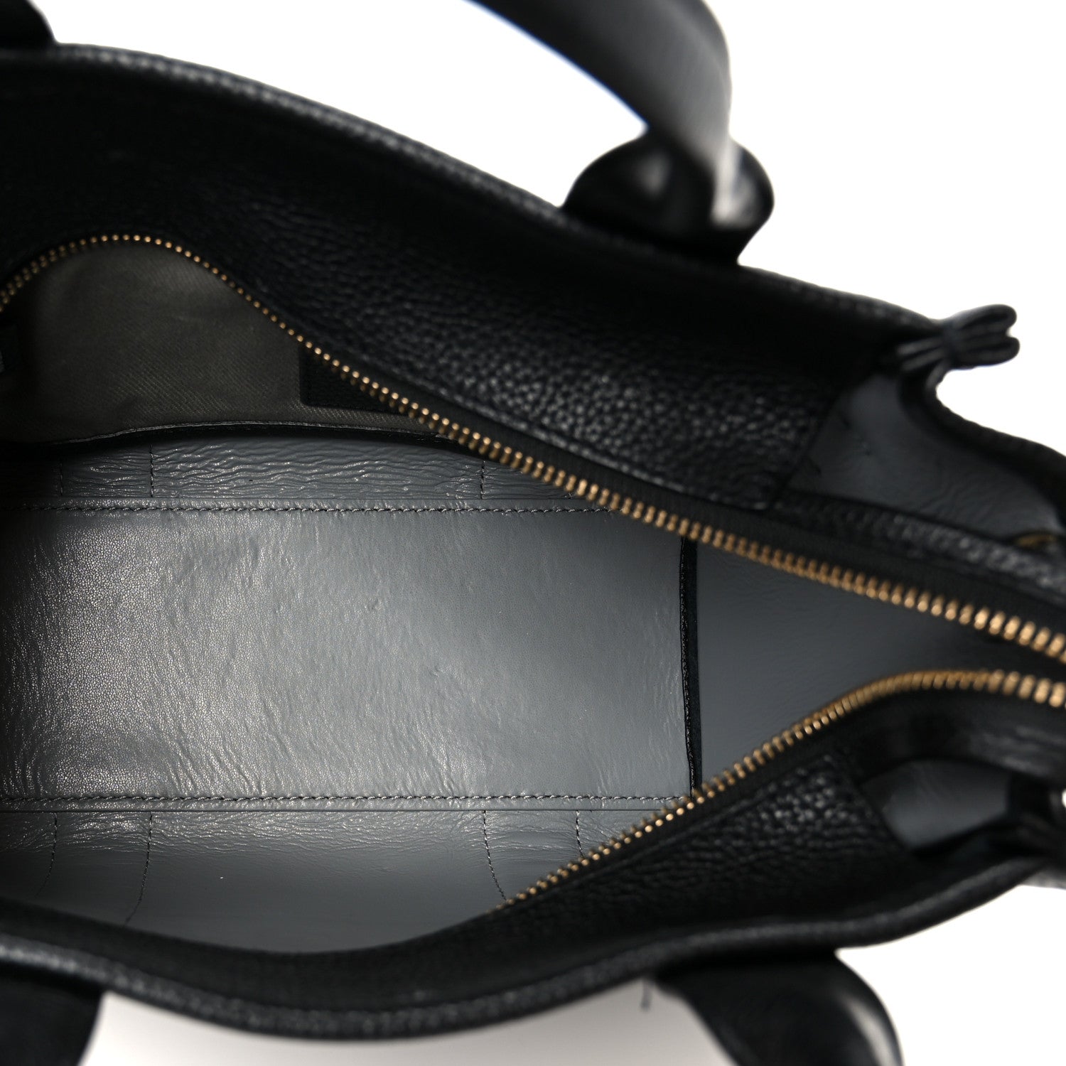 Marc Jacobs Grained Calfskin Small The Tote Bag Black 5 of 13