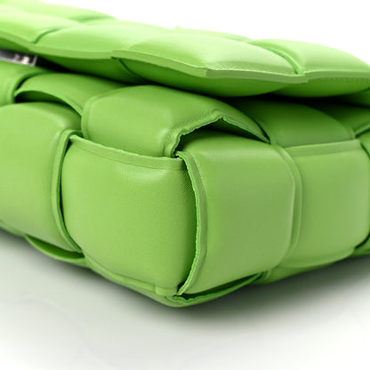 Bottega Veneta Nappa Maxi Intreccio Padded Cassette Crossbody Bag Acid Green 7 of 10
