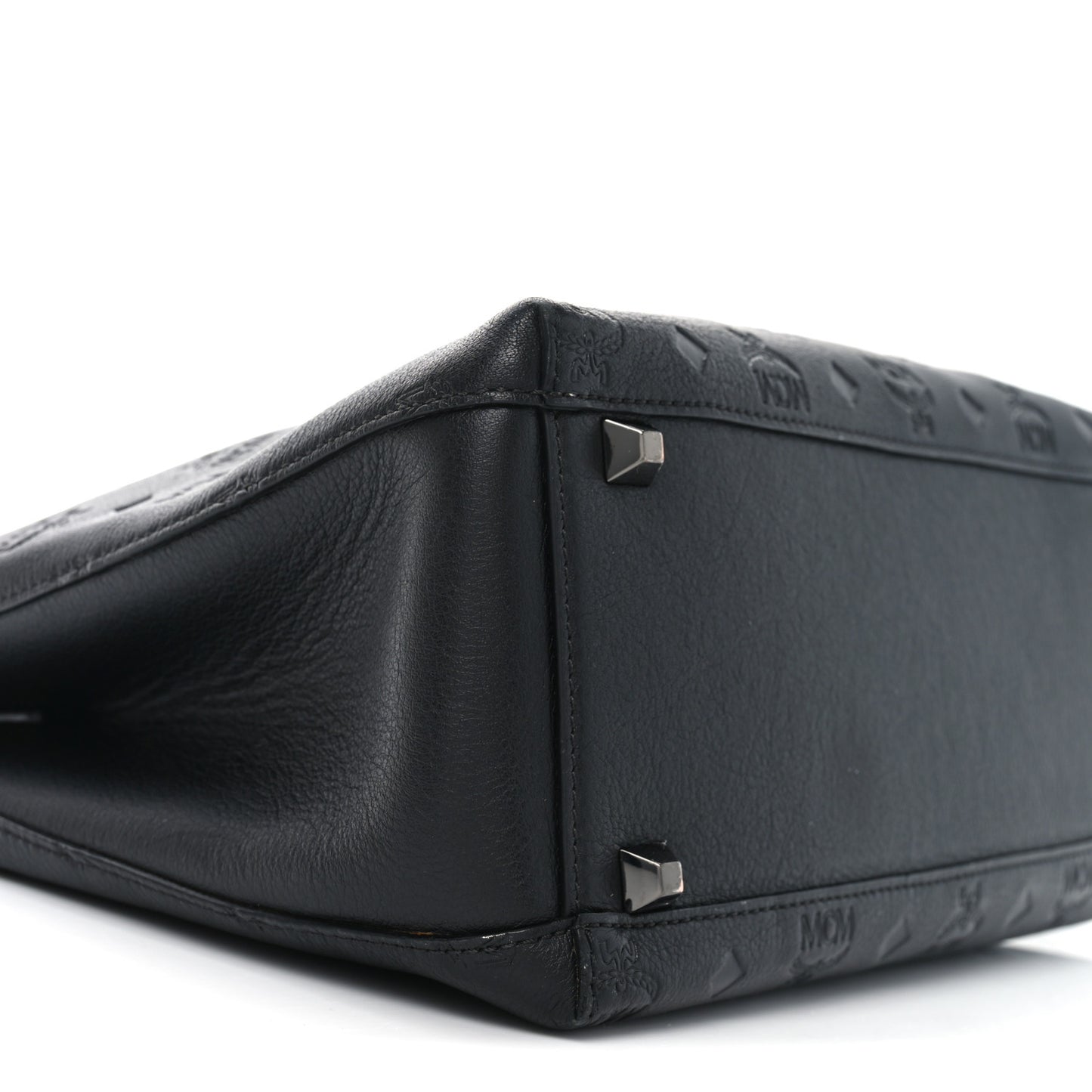 Calfskin Ottomar Monogram Sarah Convertible Hobo Black
