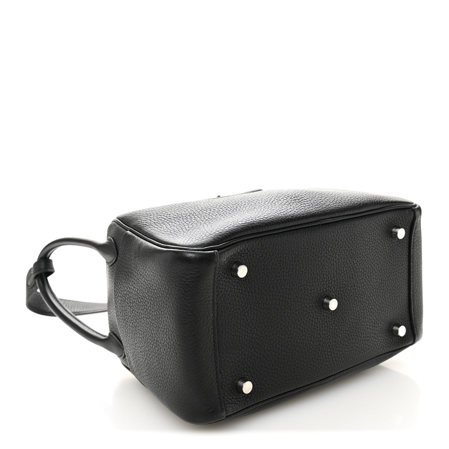 Hermes Taurillon Clemence Lindy 26 Black 4 of 10