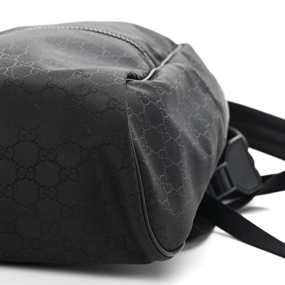 Gucci Nylon Monogram Slim Backpack Black 9 of 9