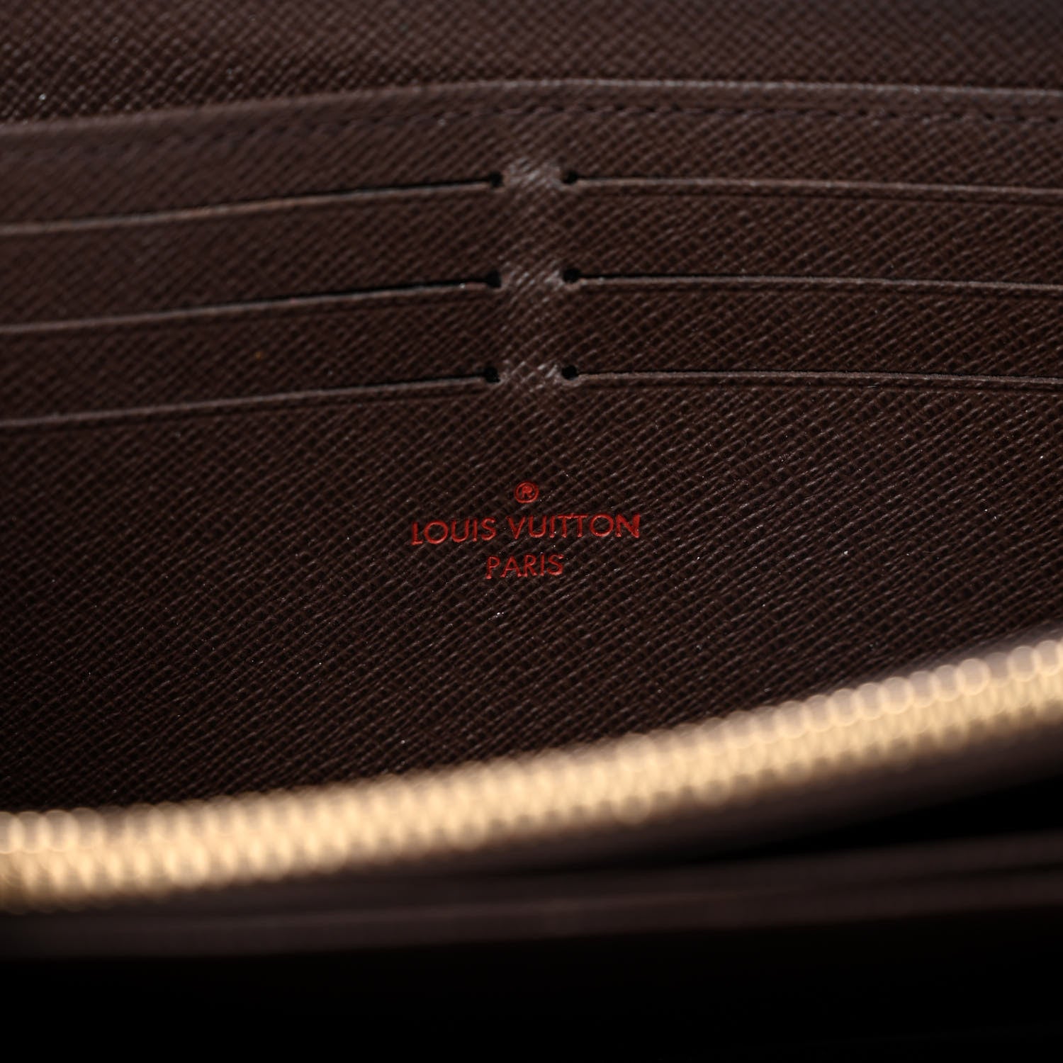 Louis Vuitton Damier Ebene Zippy Wallet 6 of 6
