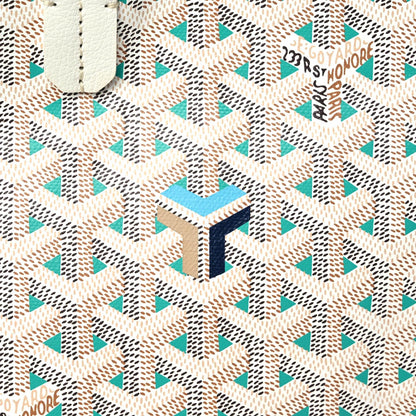 Goyard Goyardine Saint Louis Claire Voie PM White Opaline 9 of 9