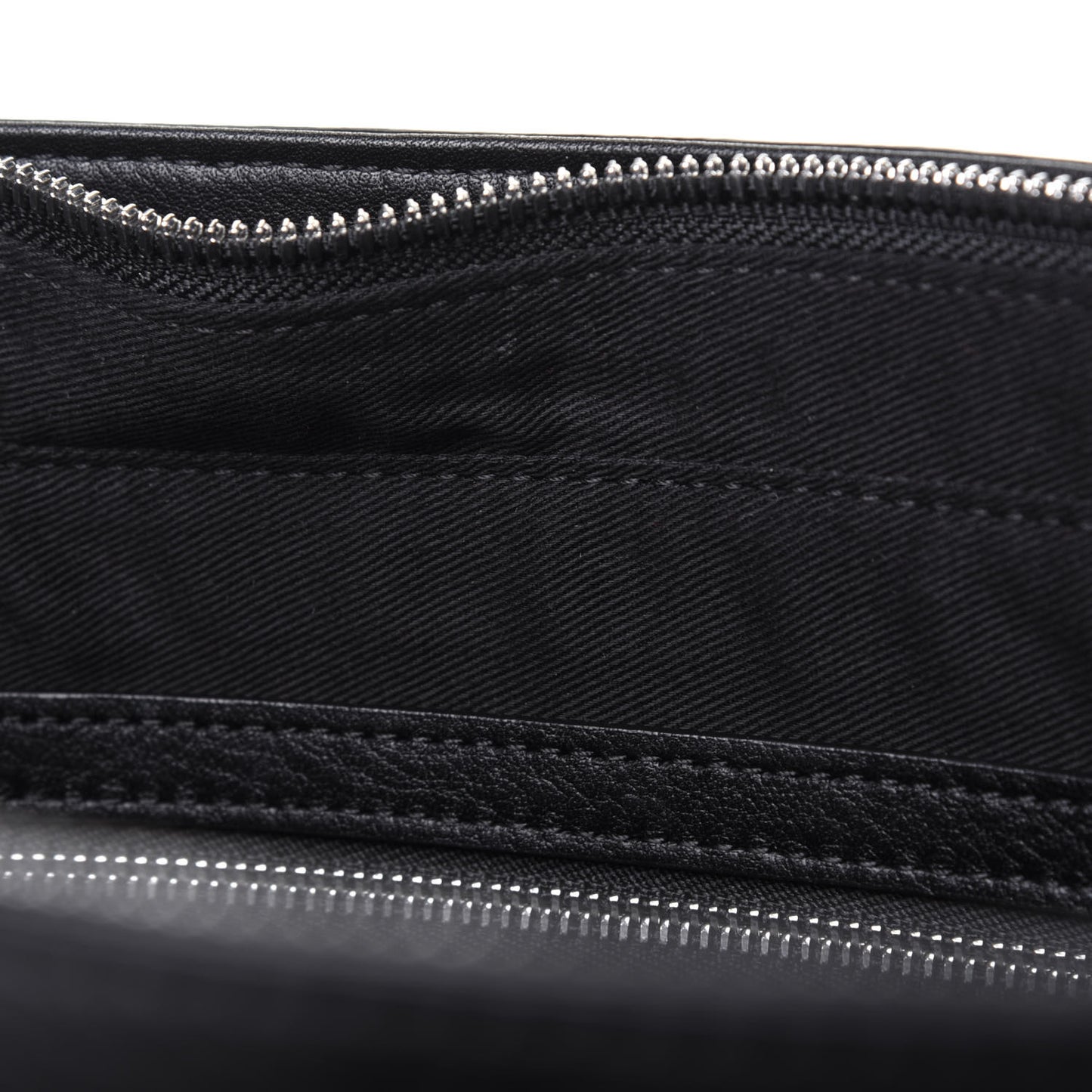 Calfskin Ottomar Monogram Medium Klara Shopper Tote Black
