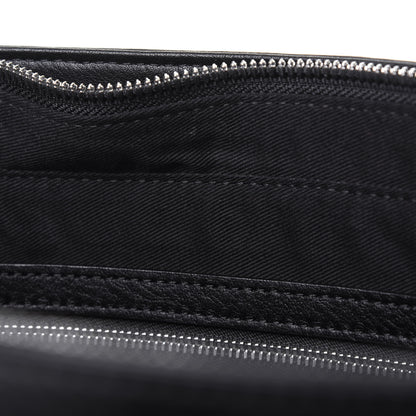 MCM Calfskin Ottomar Monogram Medium Klara Shopper Tote Black 11 of 16