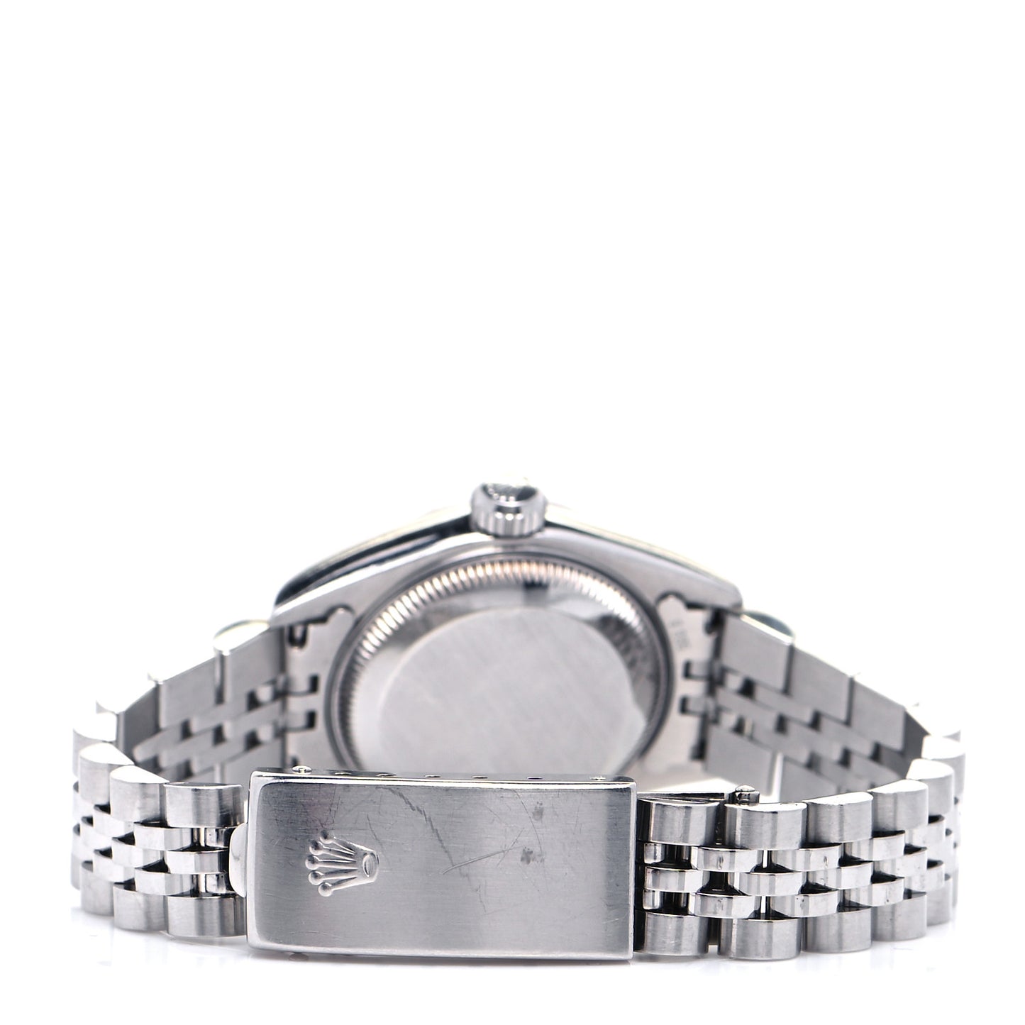 Stainless Steel 18K White Gold Diamond 26mm Oyster Perpetual Datejust Watch Pink 79174