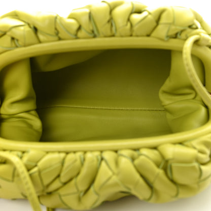 Bottega Veneta Nappa Intrecciato The Mini Pouch Kiwi 5 of 9