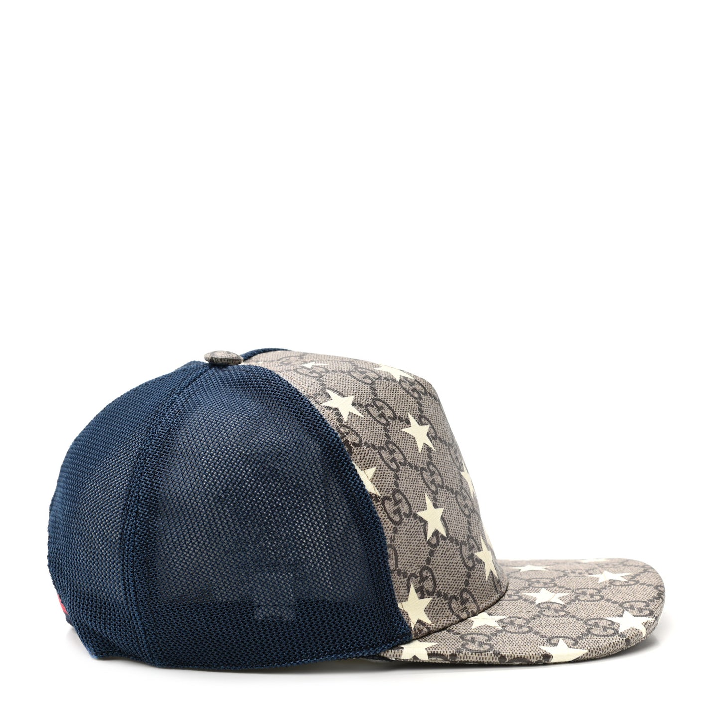 GG Supreme Monogram Stars Baseball Hat M Blue