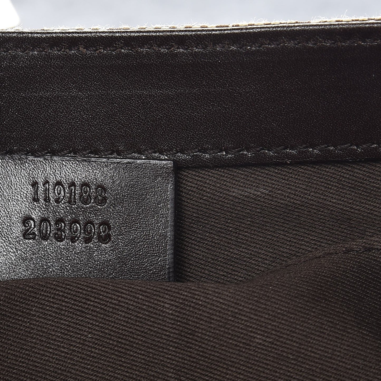 Monogram Studded Large Horsebit Clutch Dark Brown
