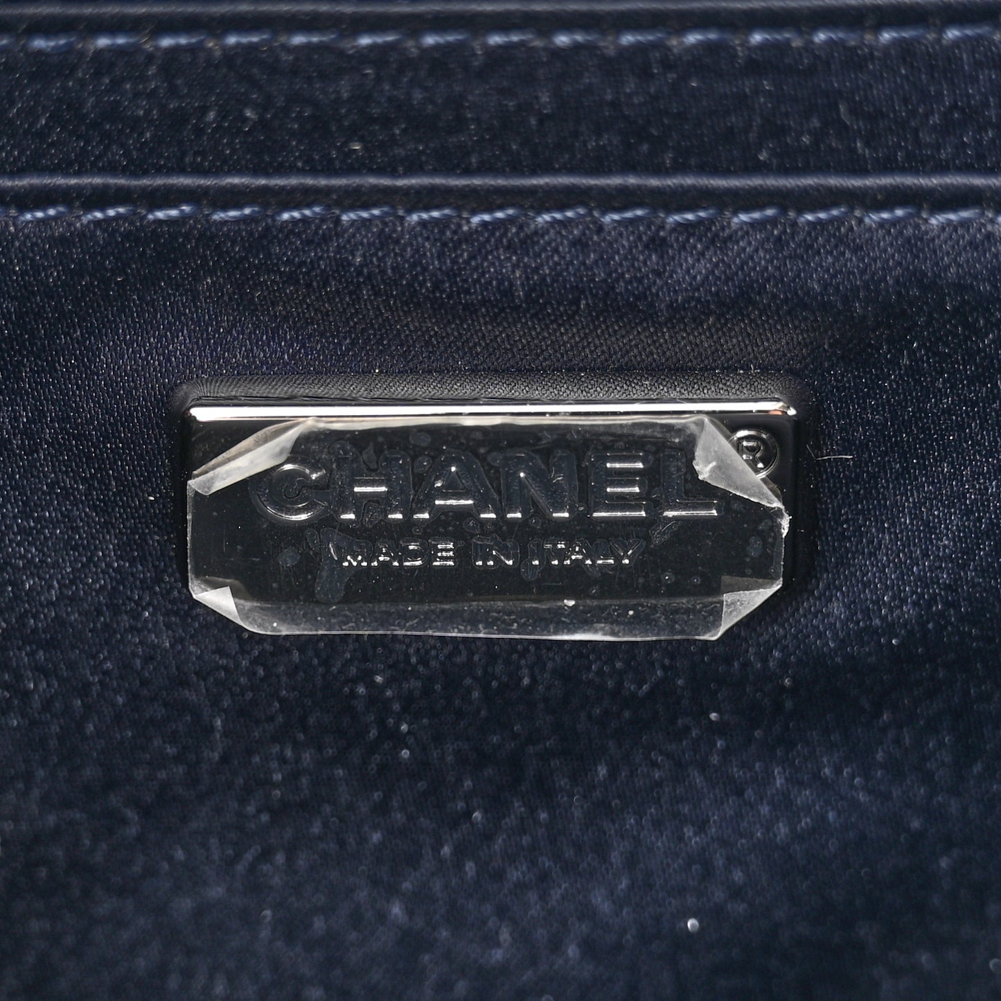 Sequin Medium Flap Blue Blue White