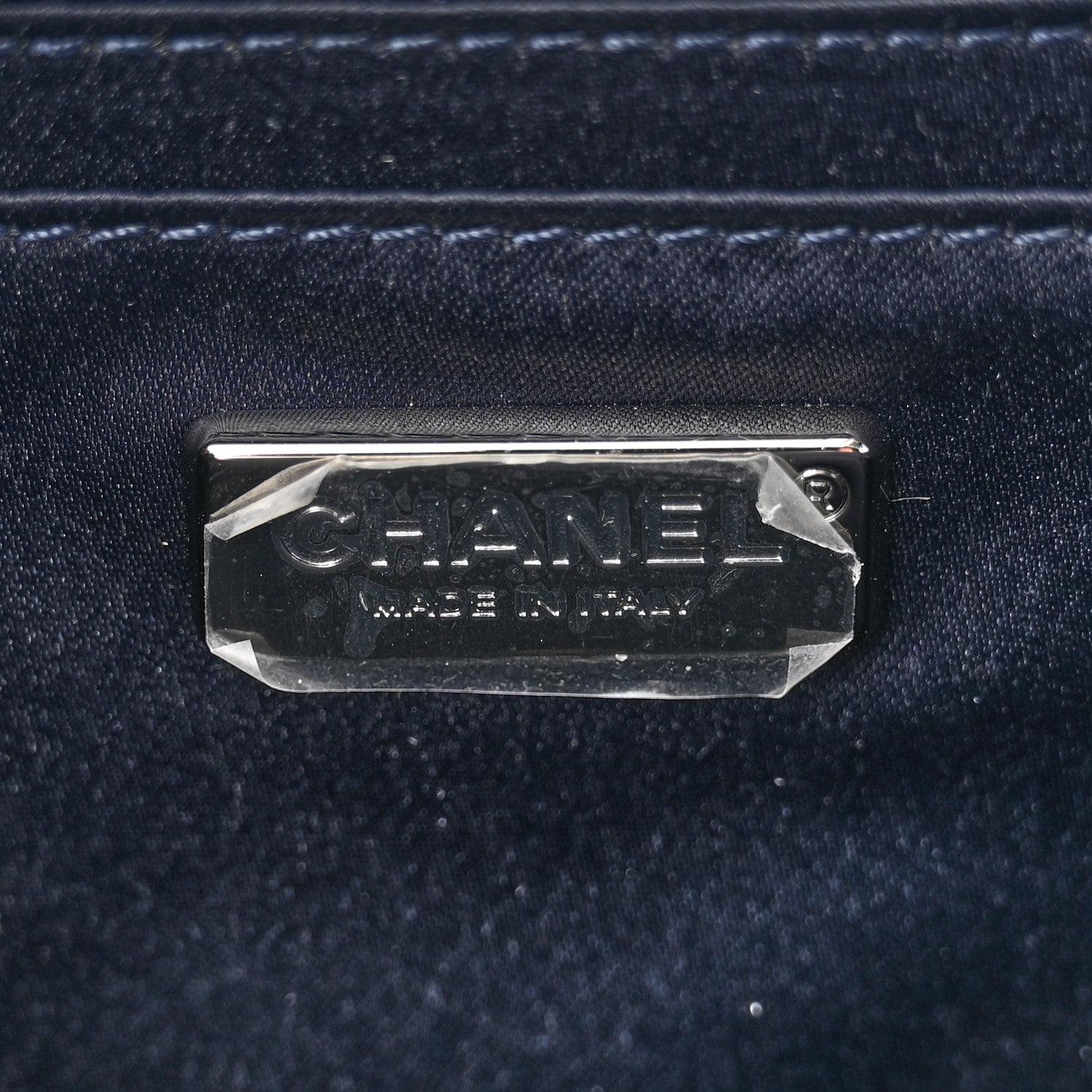 Chanel Sequin Medium Flap Blue Blue White 6 of 12