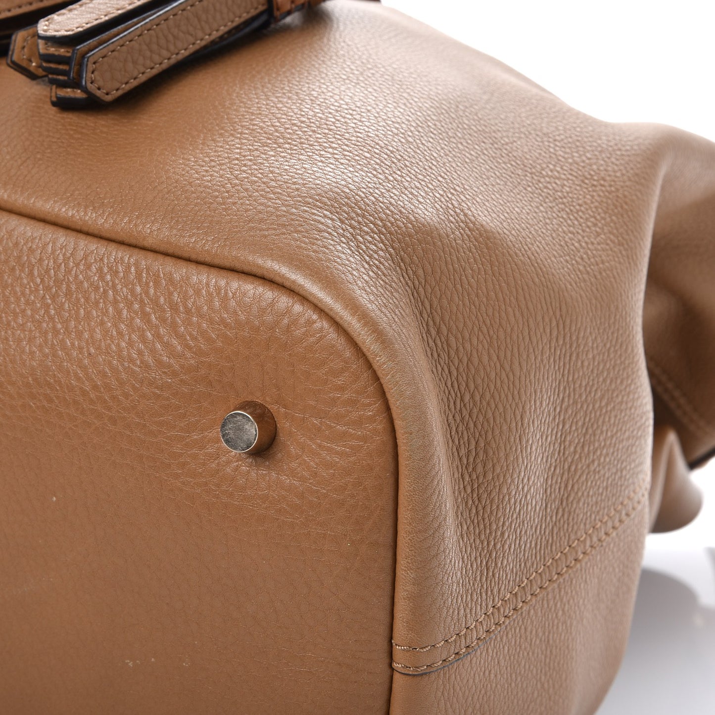 Grainy Calfskin Large Ashby Hobo Sand
