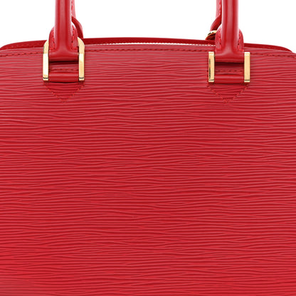 Louis Vuitton Epi Pont-Neuf Castillan Red 8 of 10