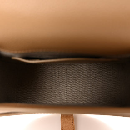 Chloe Grained Calfskin Small Marcie Saddle Bag Milky Brown 5 of 10