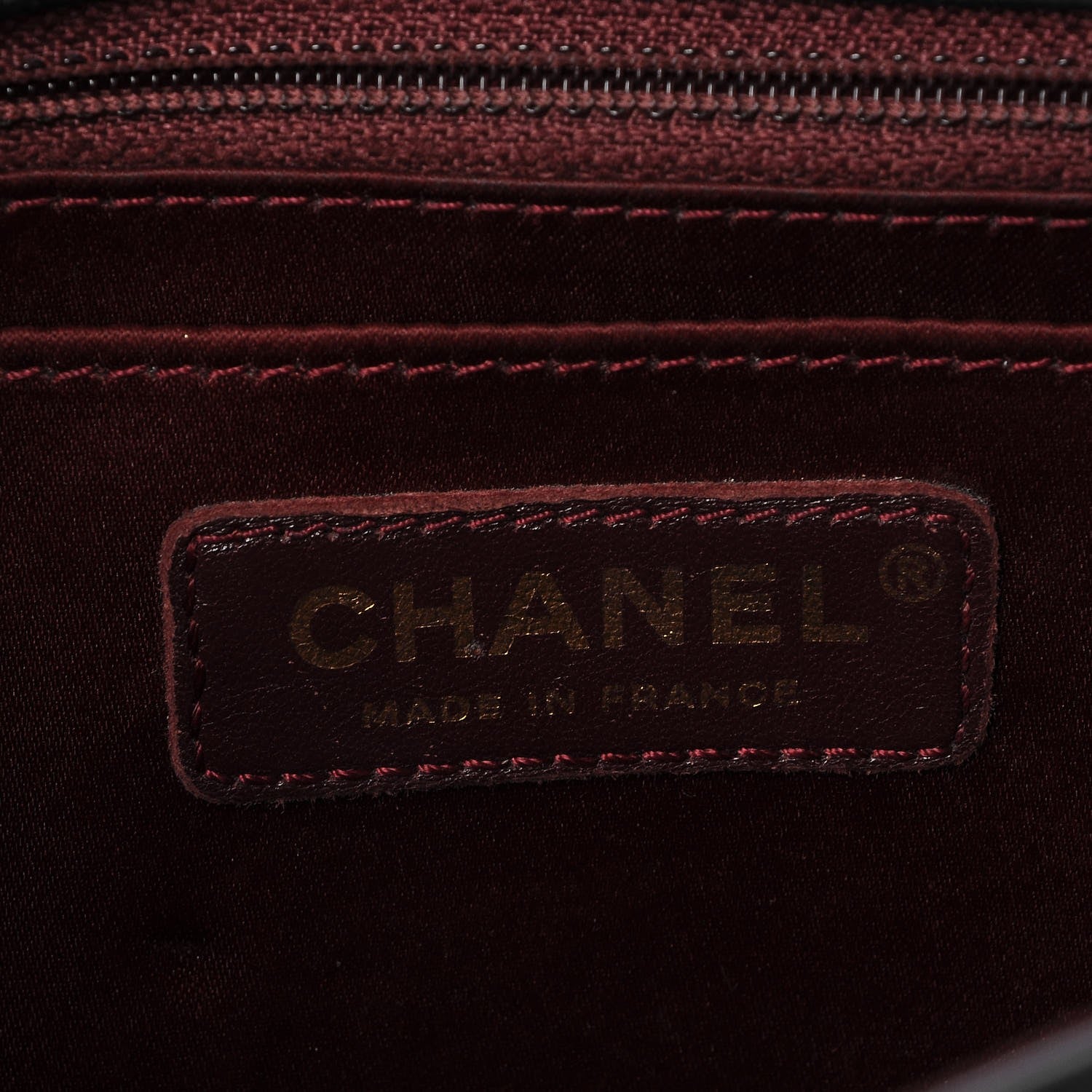 Chanel Lambskin Quilted Large Golden Class Flap Navy 6 of 8