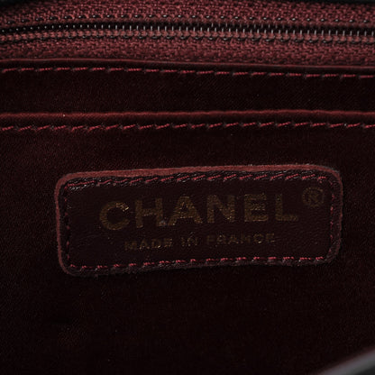 Chanel Lambskin Quilted Large Golden Class Flap Navy 6 of 8