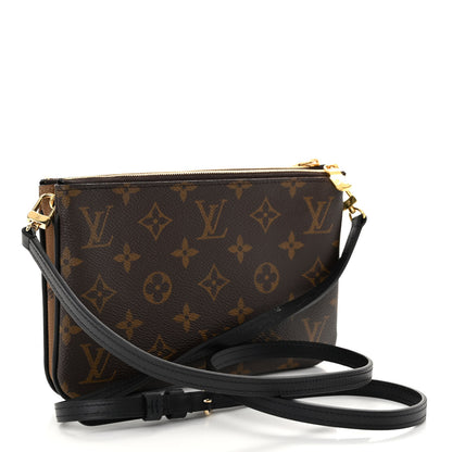 Louis Vuitton Reverse Monogram Giant Double Zip Pochette 3 of 11