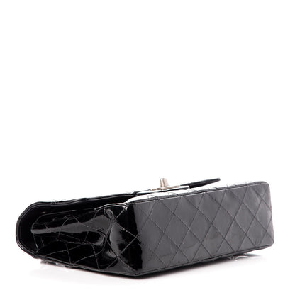 Chanel Patent Quilted Small Double Flap Black 5 of 11
