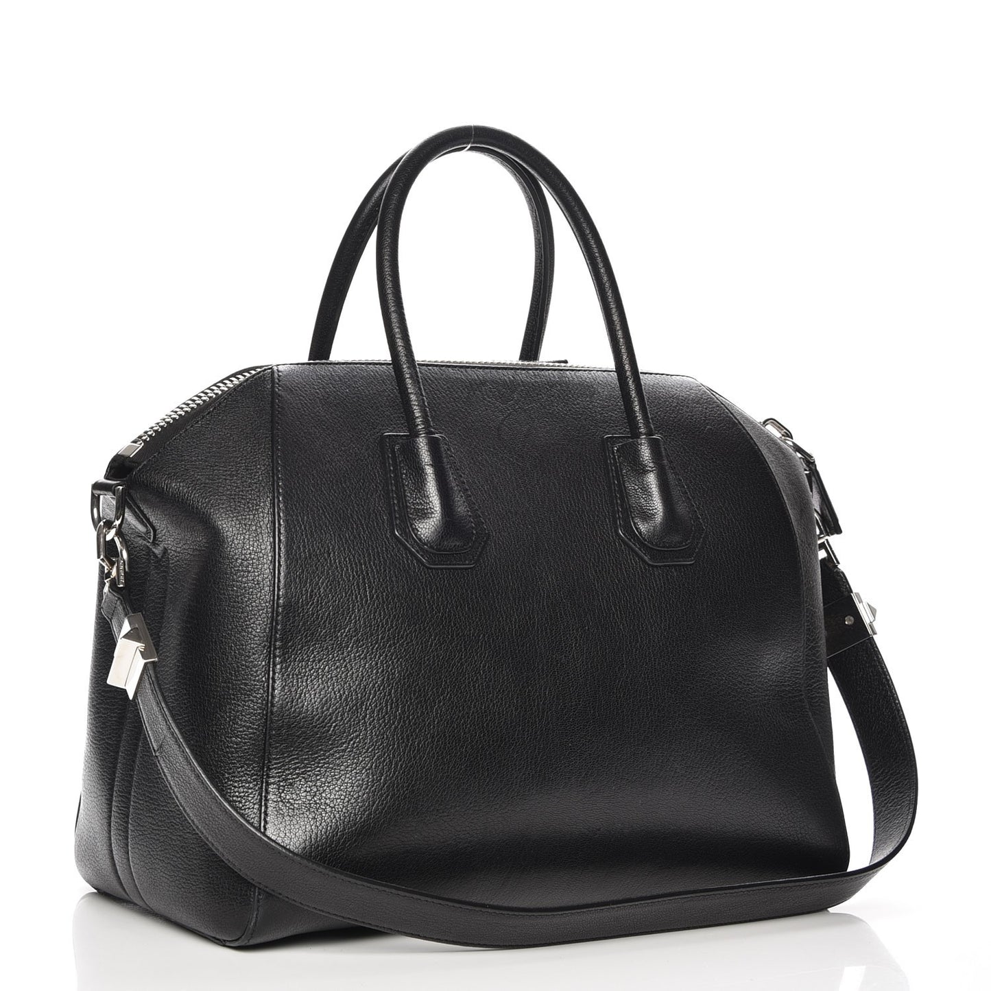 Sugar Goatskin Medium Antigona Black