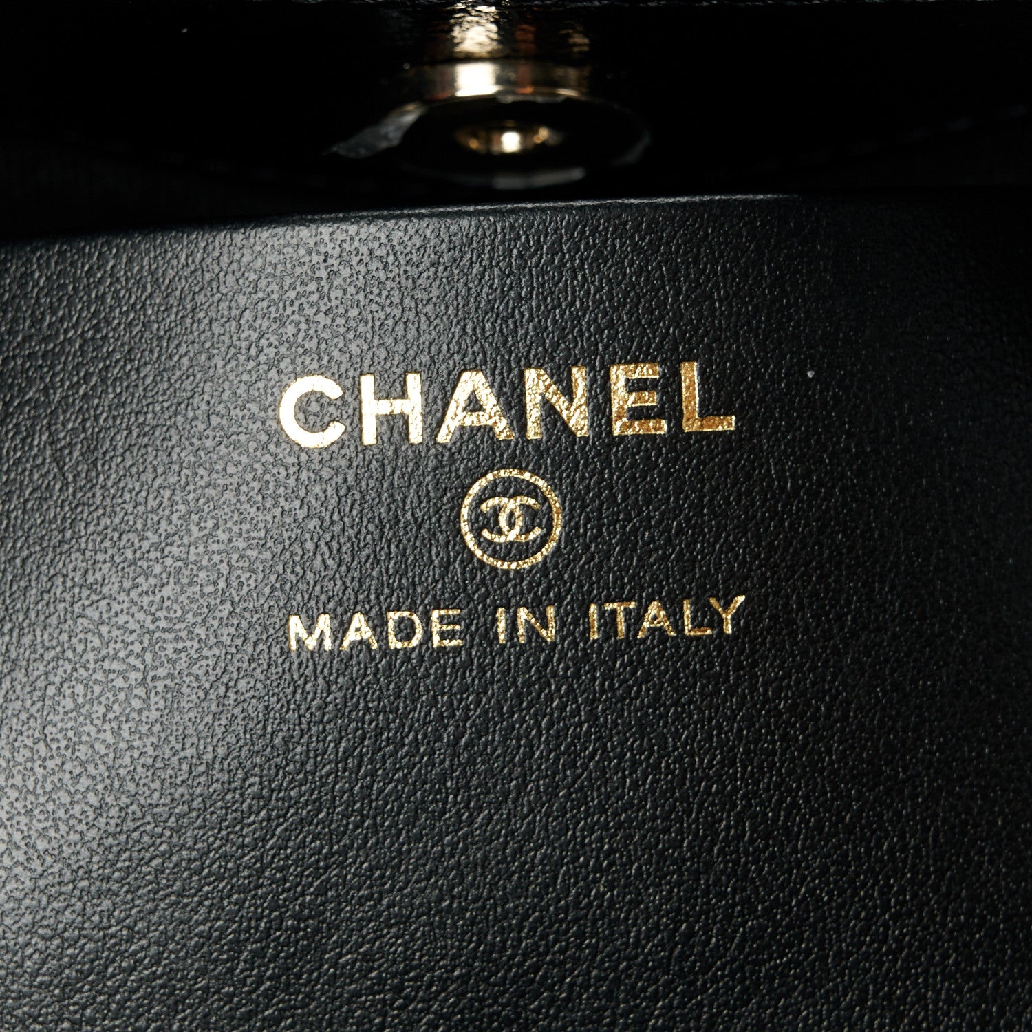 Chanel Shiny Crumpled Calfskin Quilted Nano 31 Shopping Bag Black 6 of 11