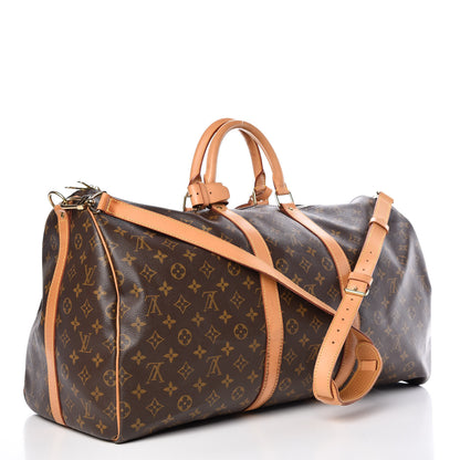 Louis Vuitton Monogram Keepall Bandouliere 55 3 of 21