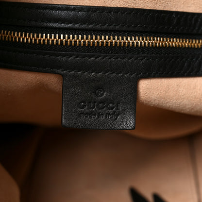 Gucci Guccissima Signature Large Linea A Hobo Black 6 of 12