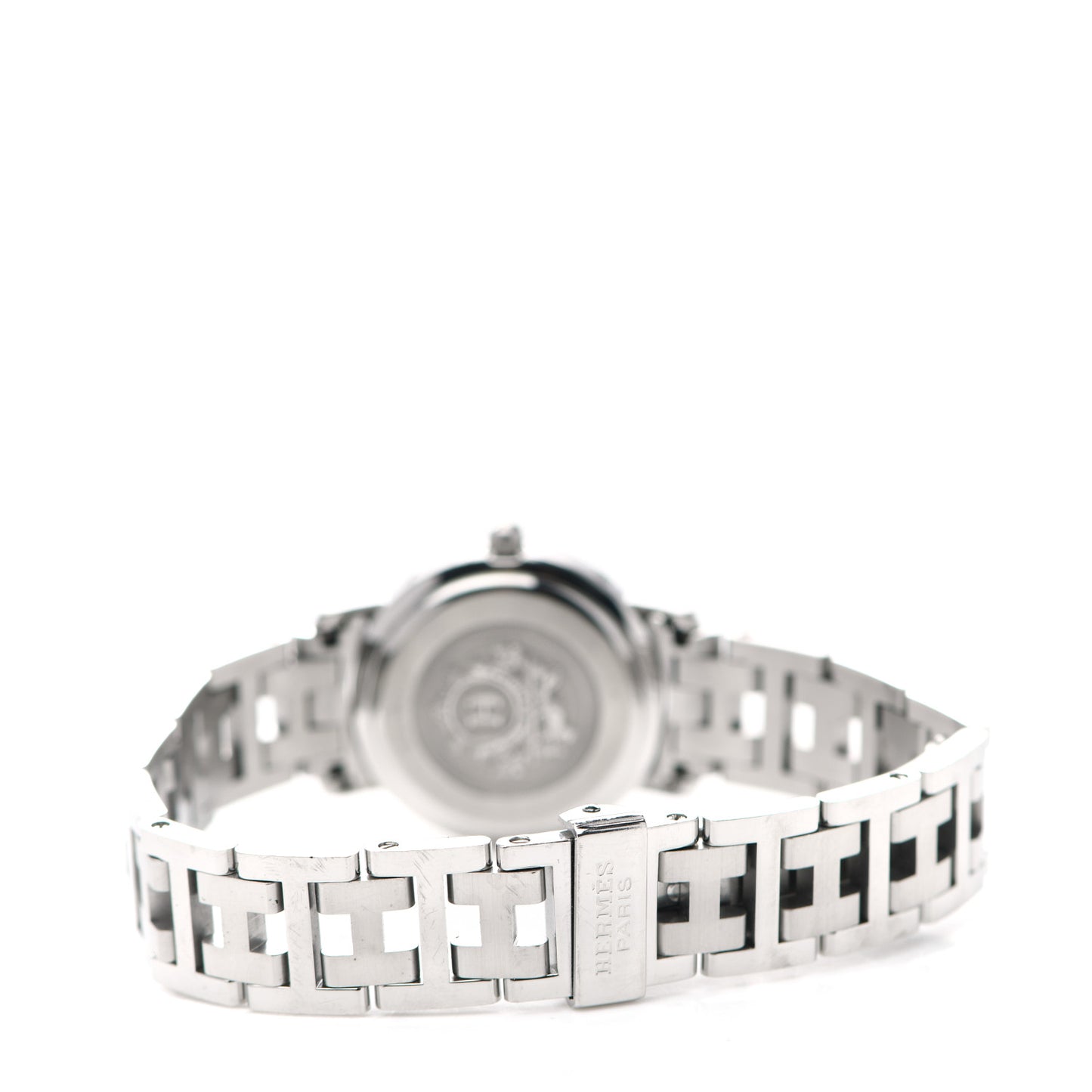 Stainless Steel 24mm Clipper Quartz Watch White