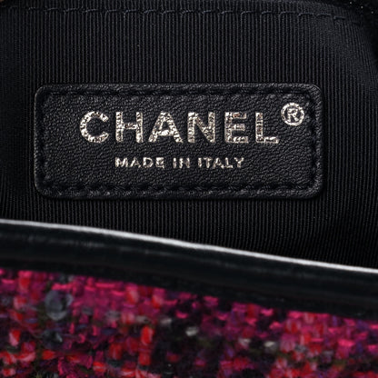 Chanel Tweed Calfskin Small Gabrielle Hobo Dark Navy 6 of 11