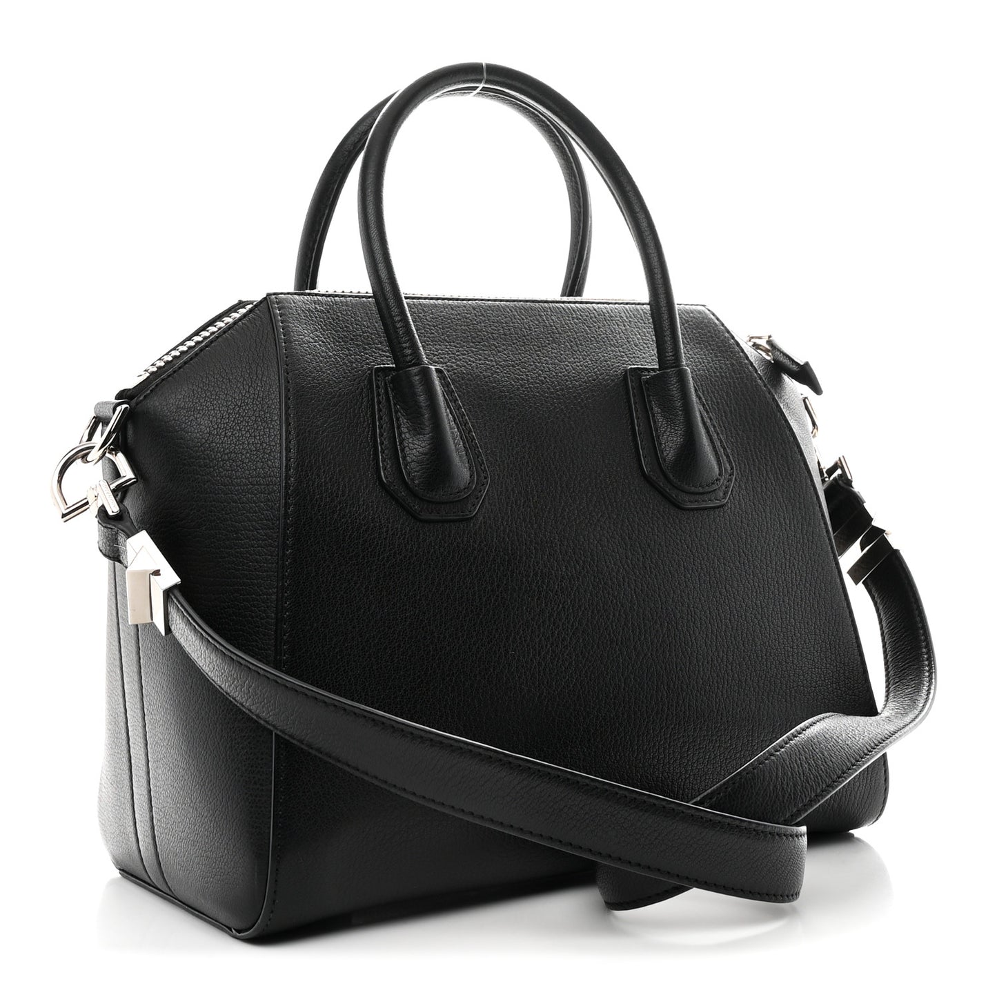 Sugar Goatskin Small Antigona Black