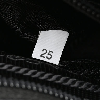Prada Tessuto Nylon Saffiano Medium Backpack Black 7 of 11
