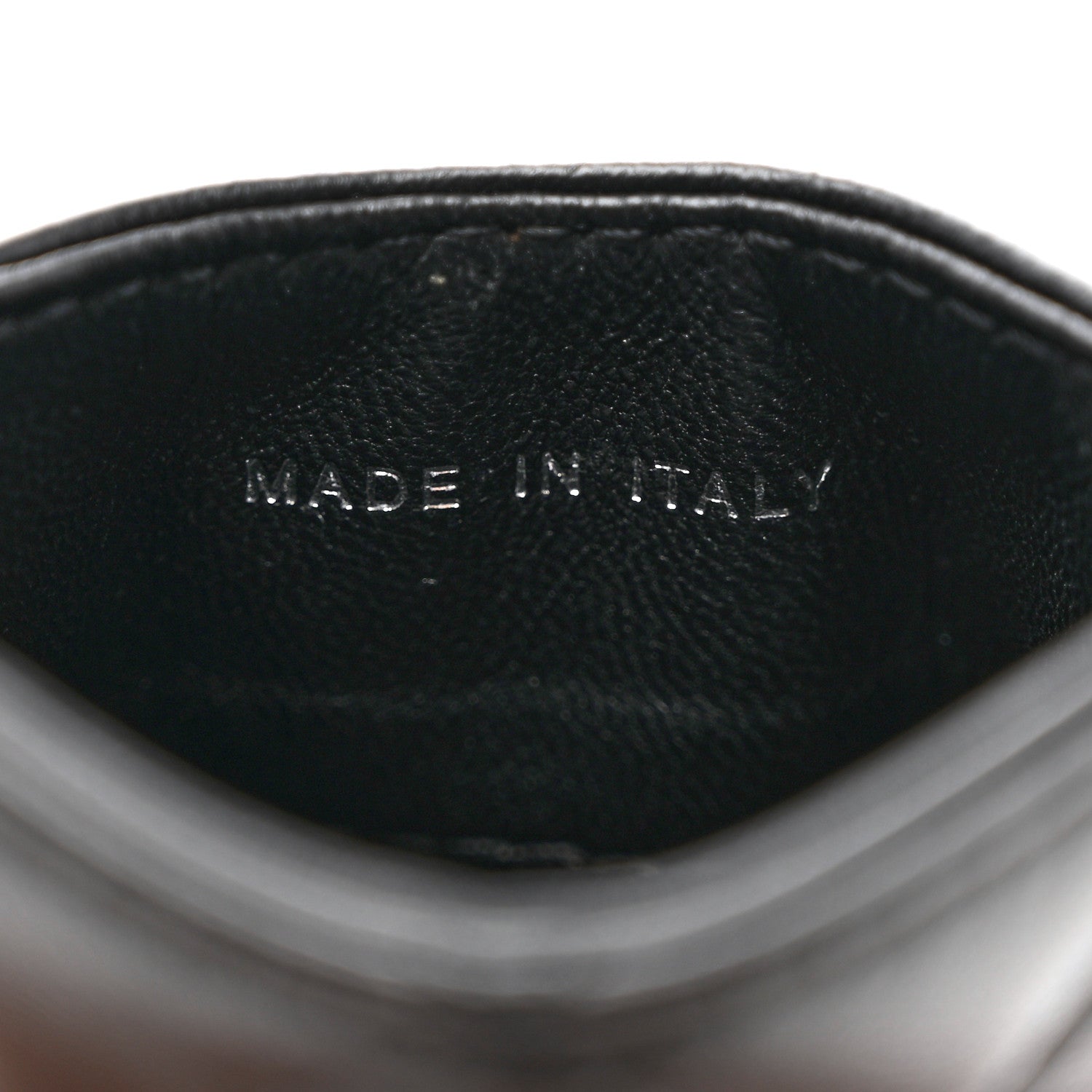 Chanel Calfskin Quilted Boy Card Case Black 7 of 8