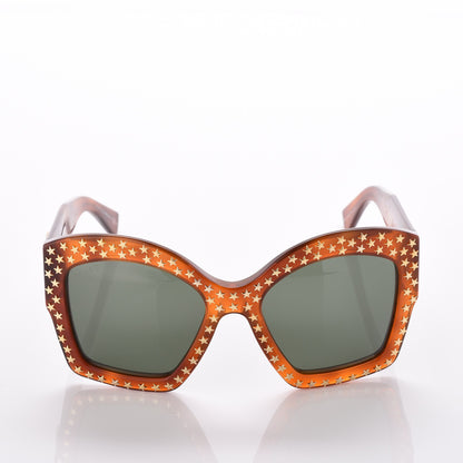 Gucci Square Frame Star Sunglasses GG 3870/S Light Tortoiseshell 2 of 8