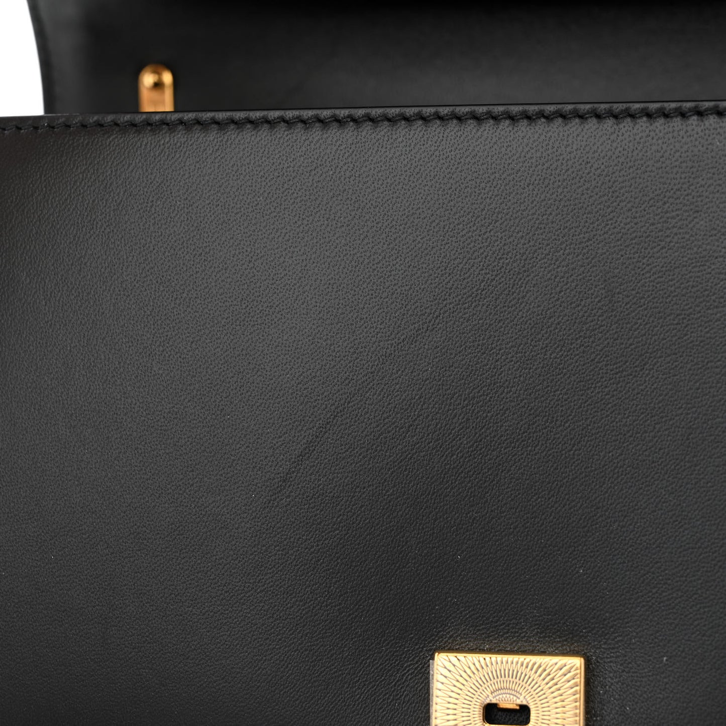 Calfskin Medium Devotion Crossbody Bag Black