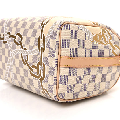 Louis Vuitton Damier Azur Nautical Speedy Bandouliere 25 9 of 9