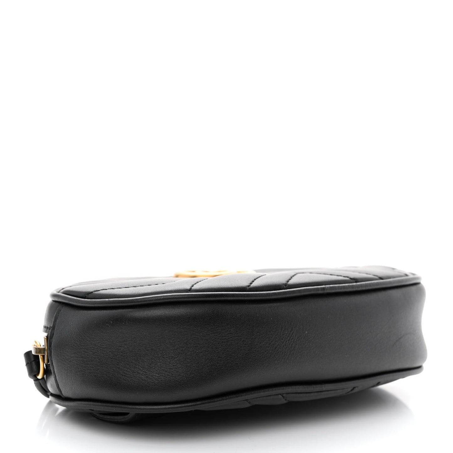 Calfskin Matelasse GG Marmont Belt Bag 95 38 Black