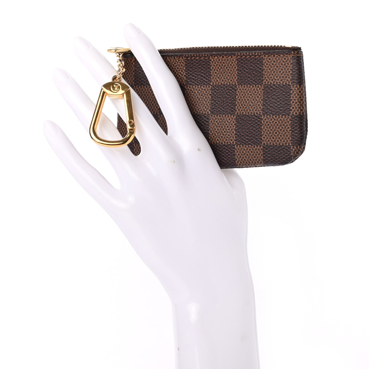 Damier Ebene Key Pouch