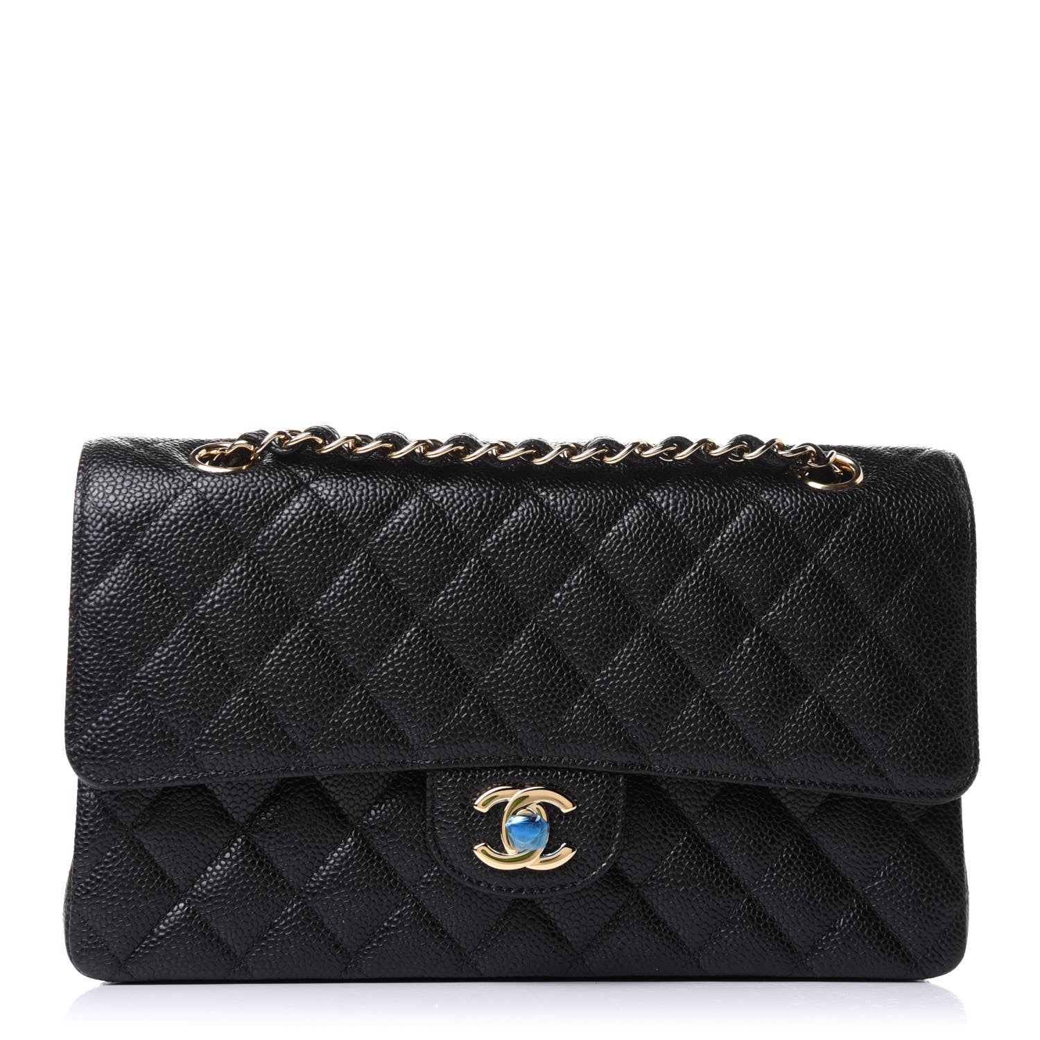 Chanel Caviar Quilted Medium Double Flap Black 1 of 11