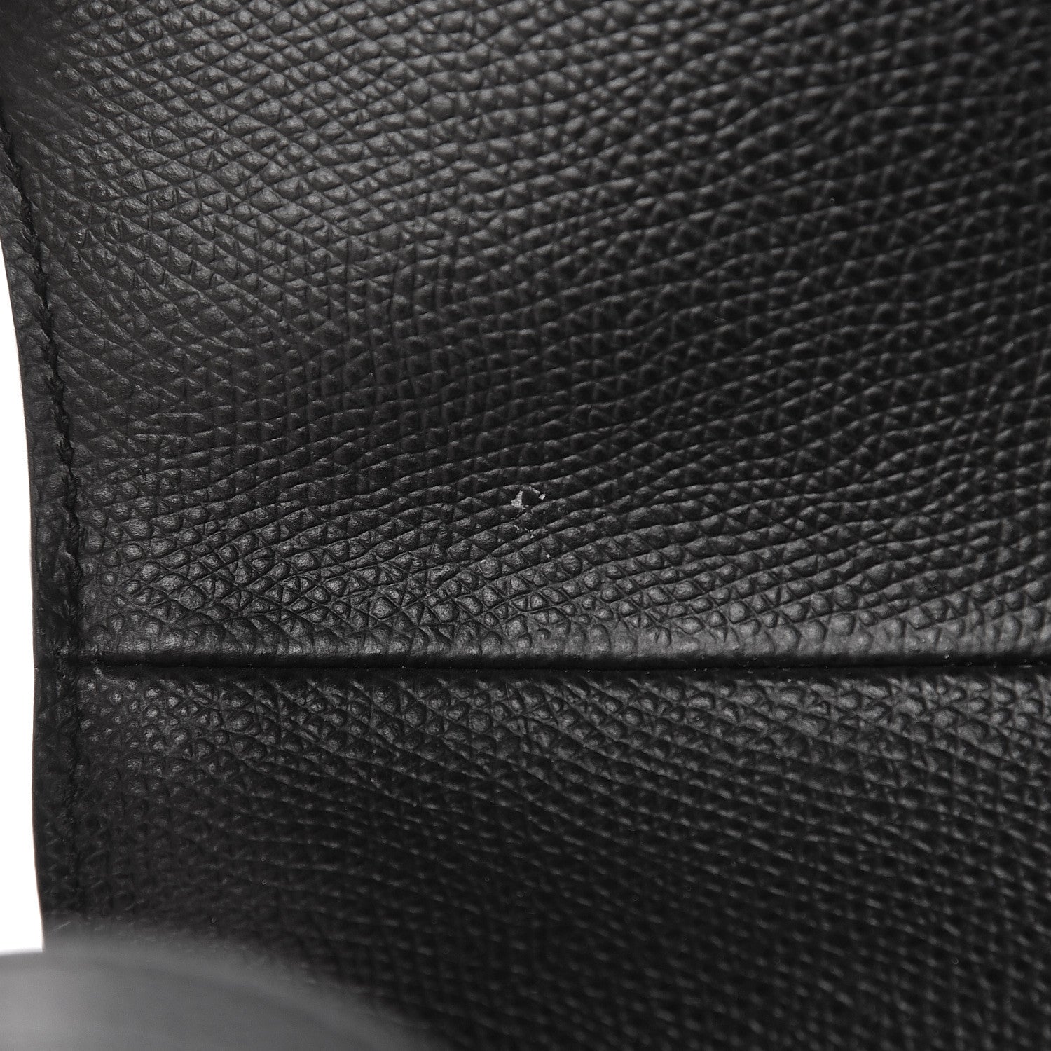 Christian Dior Grained Calfskin Saddle Bag Black 8 of 14