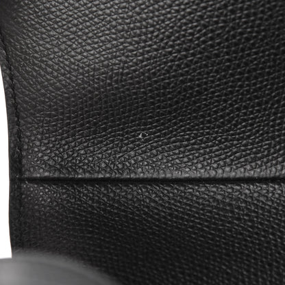 Christian Dior Grained Calfskin Saddle Bag Black 8 of 14