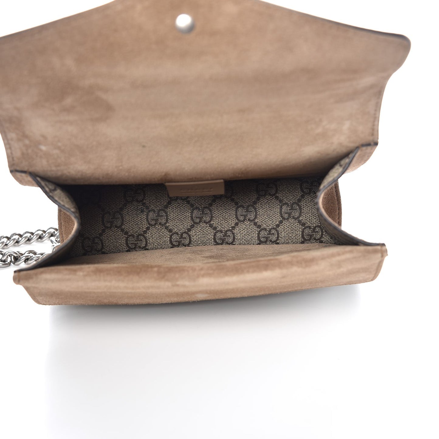 GG Supreme Monogram Mini Dionysus Shoulder Bag Taupe