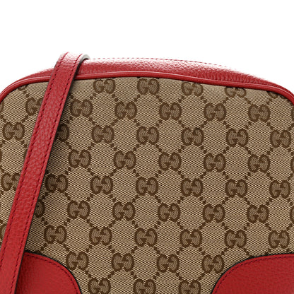 Gucci Monogram Mini Bree Messenger Bag Red 8 of 11
