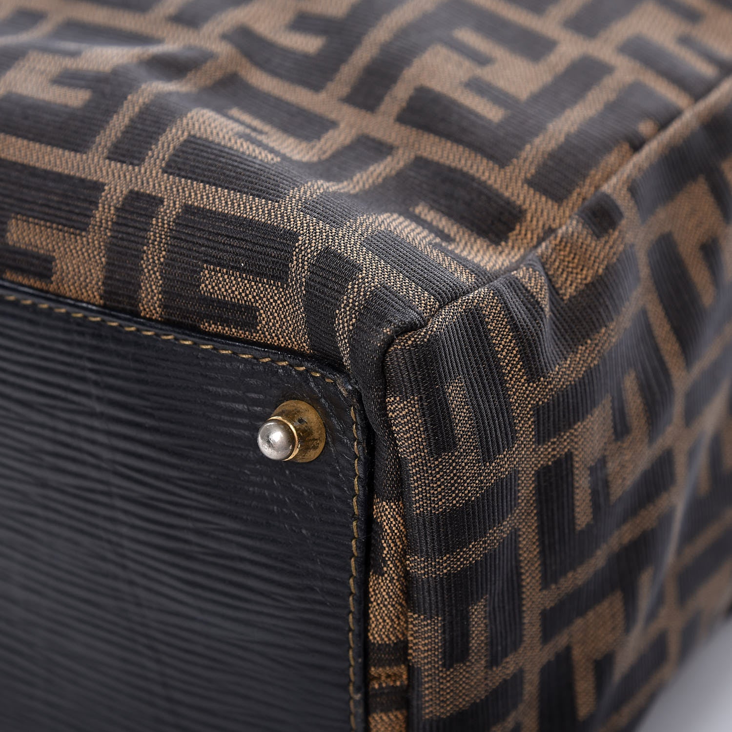 Fendi Zucca Tote Tobacco 10 of 26