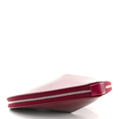 Alaia Patent Calfskin Le Coeur Bag Garnet Red 4 of 9