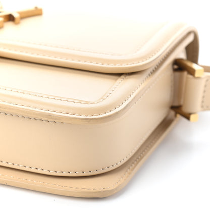 Saint Laurent Smooth Calfskin Small Solferino Satchel Ivory Natural 8 of 8
