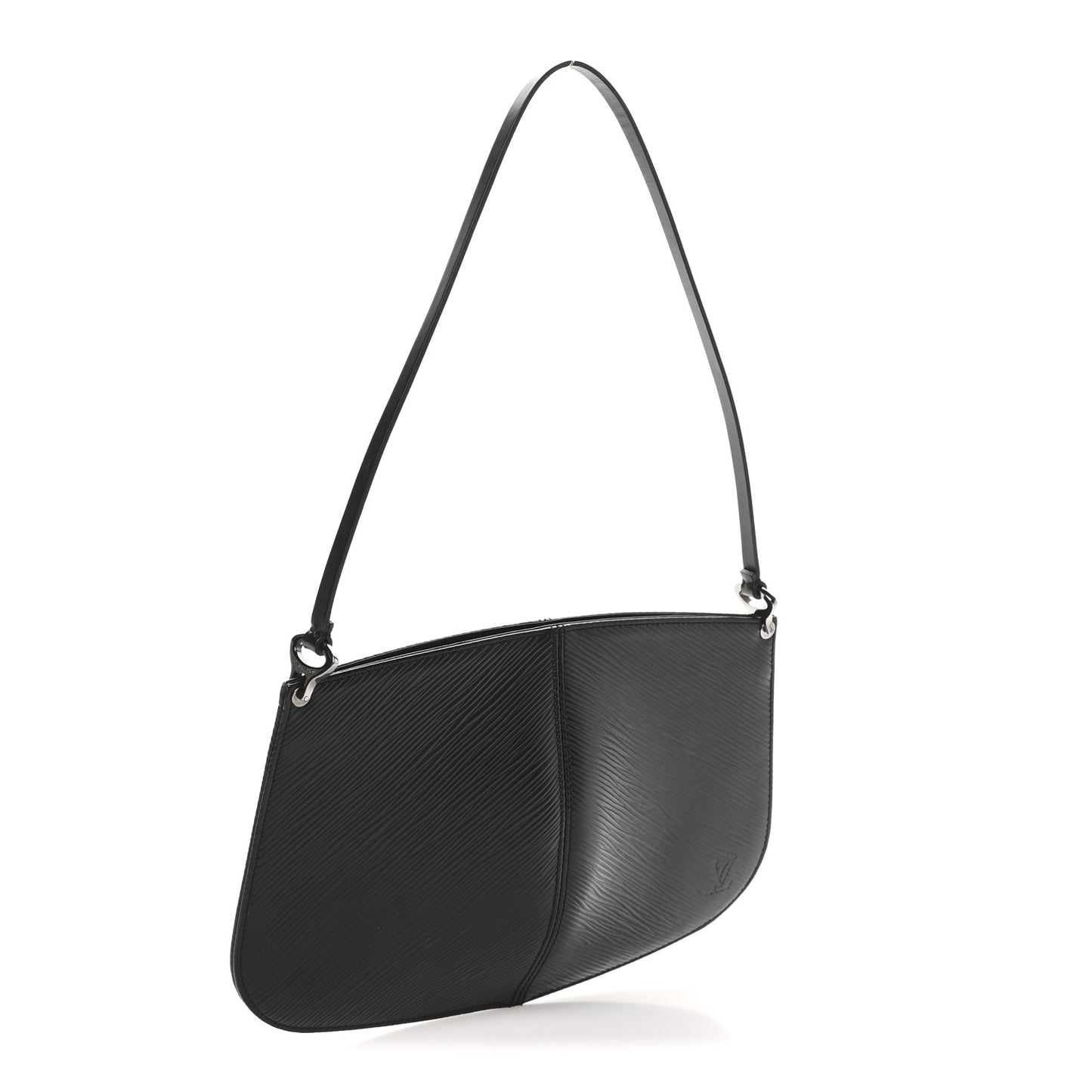 Epi Demi Lune Pochette Black