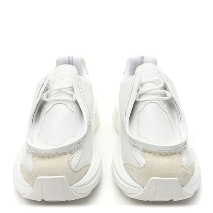 Prada Spazzolato Rois Bike Fabric Mens Sneakers 10 White 2 of 11